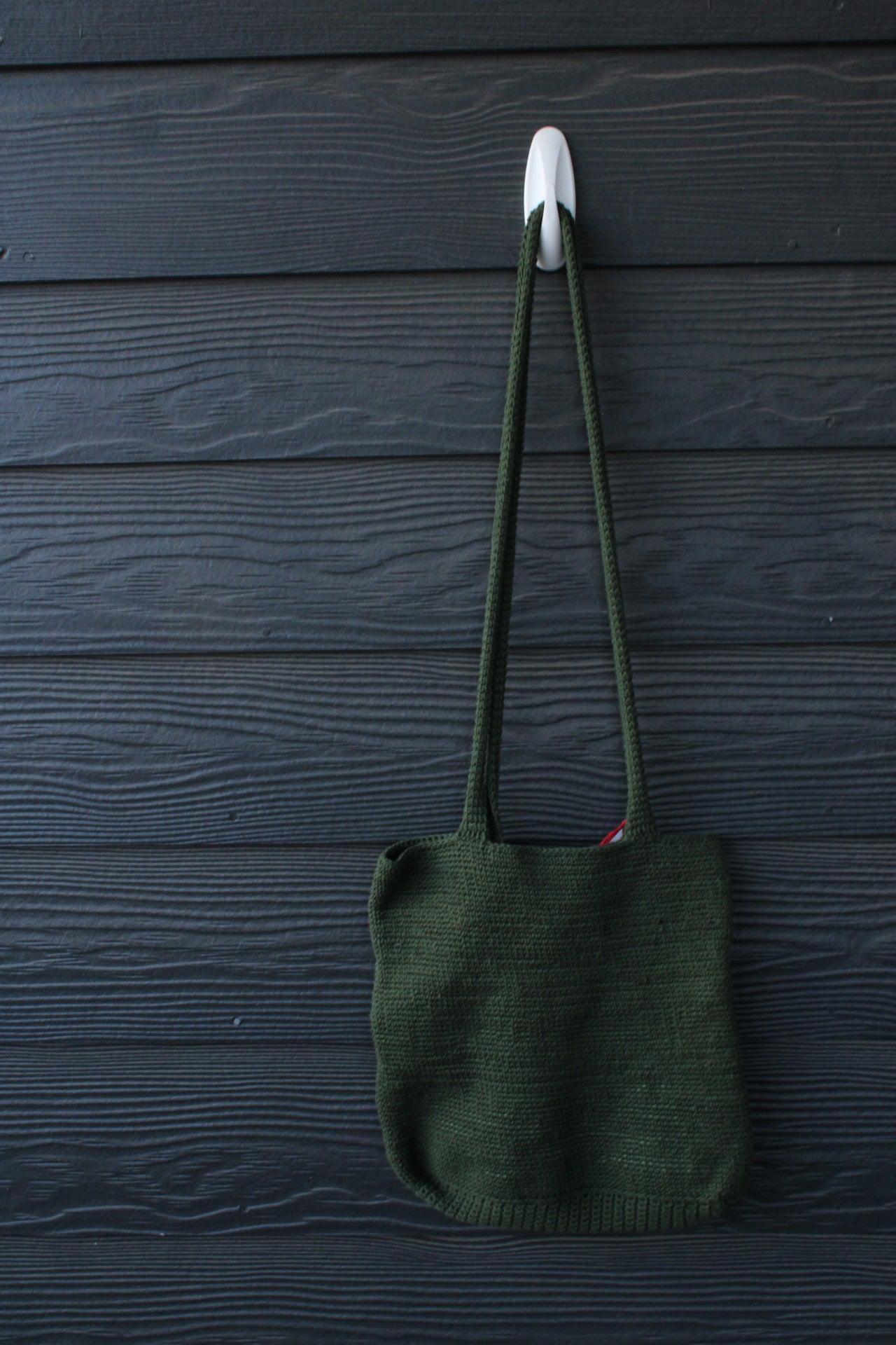 Handmade Crochet Grinch Tote Bag – Holiday Gift & Everyday Carry