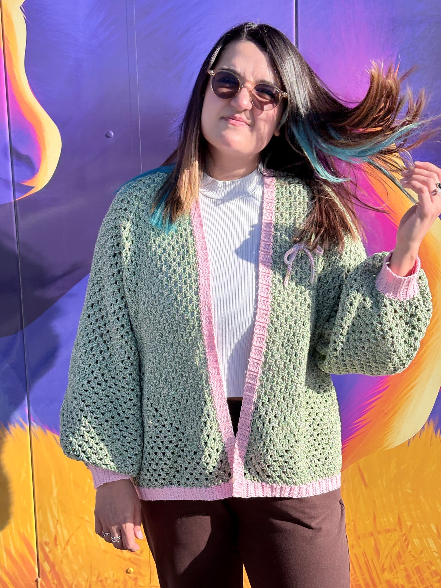 Handmade Crochet Cardigan