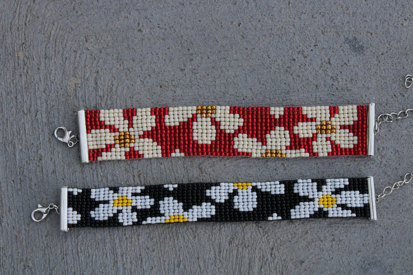 Handmade Beaded Bracelets – Bold & Colorful Patterns | Nature, Music & Geometric Themes