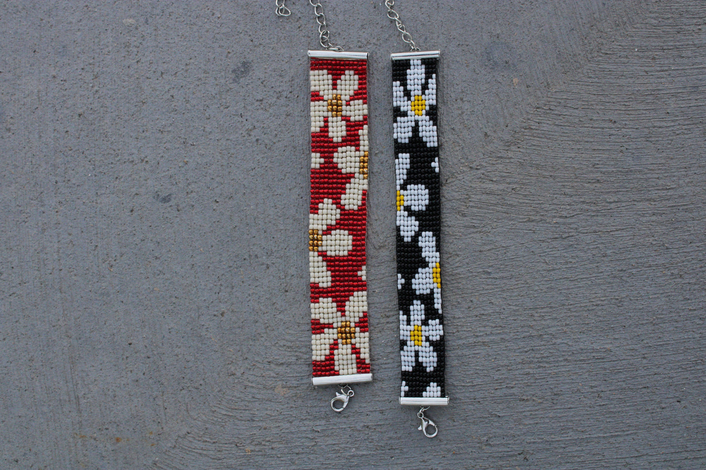 Handmade Beaded Bracelets – Bold & Colorful Patterns | Nature, Music & Geometric Themes