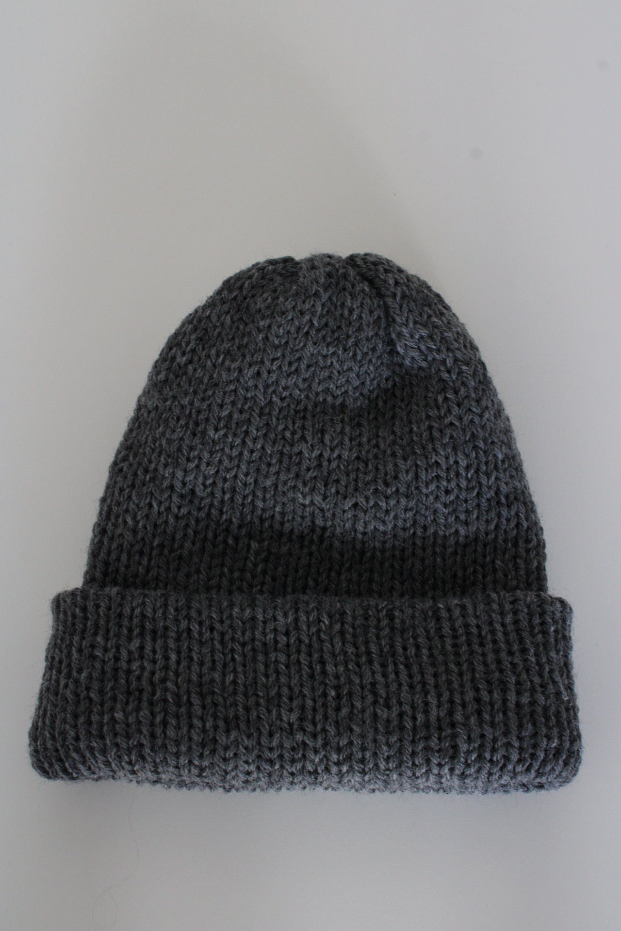 👻 Ghost Knit Beanie – Handmade & One of a Kind