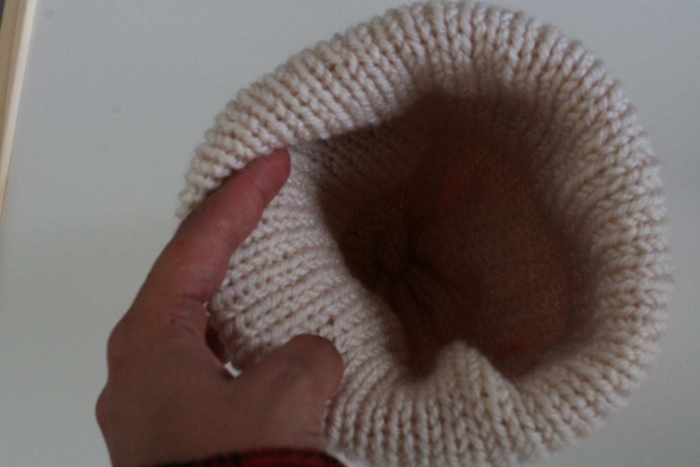 Gnome Knit Beanie – Handmade & One of a Kind