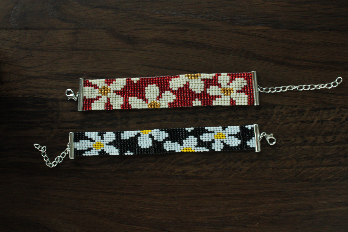 Handmade Beaded Bracelets – Bold & Colorful Patterns | Nature, Music & Geometric Themes